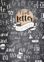 Productafbeelding Chalkletter schetsboek