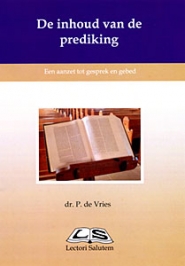 Productafbeelding De inhoud van de prediking