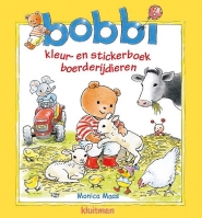 Productafbeelding Bobbi kleur- en stickerboek boerderijdie