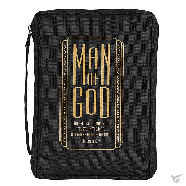 Productafbeelding: voorkant van Biblecover Medium Black Man of God