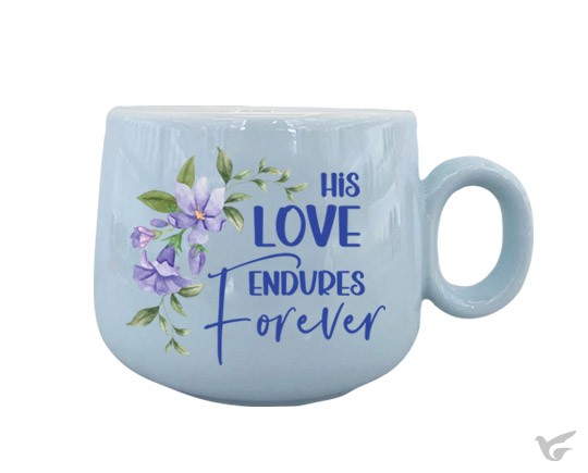 Productafbeelding: voorkant van Ceramic Mug His love endures forever